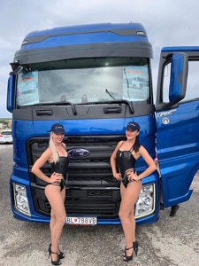 Zajištění prostoru na prezentaci společnosti, sexi myčka FORD Trucks na akci TRUCK ZRAZ NITRA (SK), 26.-28.7.2019: