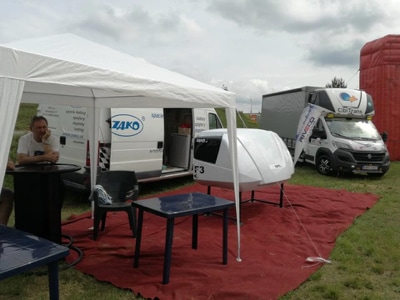 Zajištění prostoru, stanu a prezentace společností na akci TRUCK ARÉNA Šikland 2019 (CZ), 21.-23.6.2019